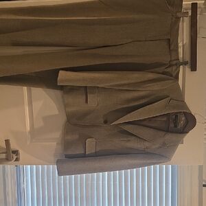 Anne Klein Tan Blazer and Pants Set